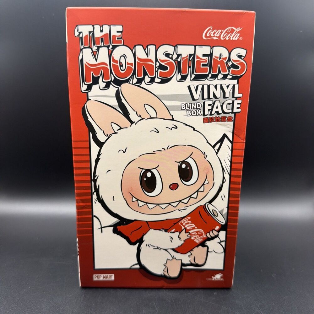 Coca-Cola The Monsters Series Vinyl Face Pop Mart - Open Box Surprise Shake